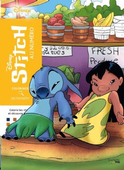 COLORIAGES DISNEY - STITCH (LIVRE DE COLORIAGE PAR NUMÉROS)